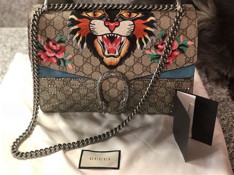 gucci tasche damen dionysus birds green blue|gucci dionysus tiger head.